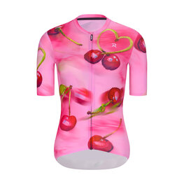 RIVANELLE Cycling short sleeve jersey and shorts - CHERIE - cyclamen/pink