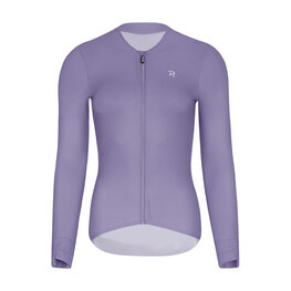 RIVANELLE Cycling long sleeve jersey and bibtights - ELEVATE - beige/purple