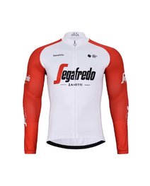 BONAVELO Cycling winter set - TREK 2024 WINTER - red/white/black