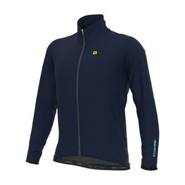ALÉ Cycling rain jacket - KLIMATIK GUSCIO RACING - blue