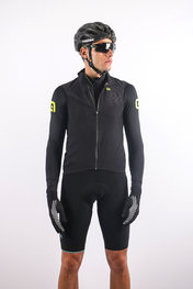 ALÉ Cycling gilet - GILET RACING - black