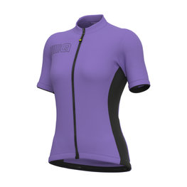ALÉ Cycling short sleeve jersey - SOLID COLOR BLOCK - purple