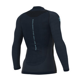 ALÉ Cycling long sleeve t-shirt - KLIMA - black/blue