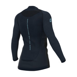ALÉ Cycling long sleeve t-shirt - KLIMA LADY - blue