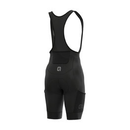 ALÉ Cycling bib shorts - OFF-ROAD GRAVEL STONES CARGO - black