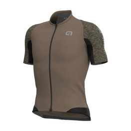 ALÉ Cycling short sleeve jersey - OFF-ROAD MTB ATTACK OFF ROAD 2.0 - brown