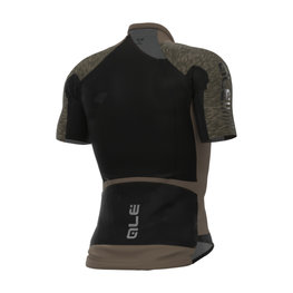 ALÉ Cycling short sleeve jersey - OFF-ROAD MTB ATTACK OFF ROAD 2.0 - brown