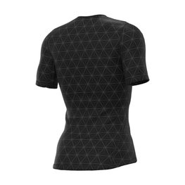 ALÉ Cycling short sleeve t-shirt - QUARK - black