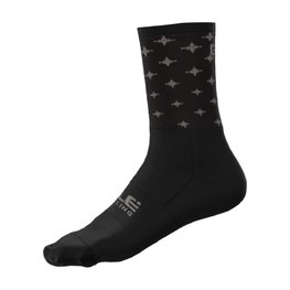ALÉ Cyclingclassic socks - STARS - black/grey