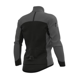 ALÉ Cycling thermal jacket - R-EV1 URAGANO - grey