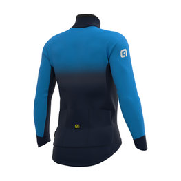 ALÉ Cycling thermal jacket - PR-S GRADIENT - blue/light blue
