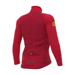 ALÉ Cycling thermal jacket - SOLID CROSS - red