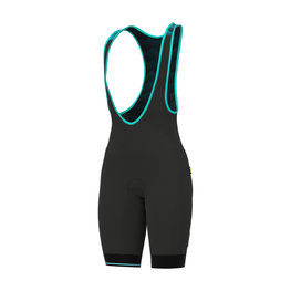 ALÉ Cycling bib shorts - KLIMATIK K-ATMO 2.0 - black