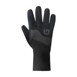 ALÉ Cycling long-finger gloves - BLIZZARD - black