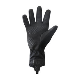 ALÉ Cycling long-finger gloves - BLIZZARD - black