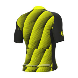 ALÉ Cycling short sleeve jersey - PR-R SQUARE - yellow