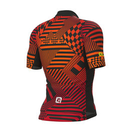 ALÉ Cycling short sleeve jersey - PR-S CHECKER - red