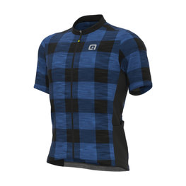 ALÉ Cycling short sleeve jersey - OFF ROAD - GRAVEL SCOTTISH - blue