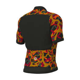 ALÉ Cycling short sleeve jersey - OFF ROAD - GRAVEL WOODLAND - red