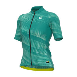 ALÉ Cycling short sleeve jersey - PR-R GREEN SPEED LADY - green