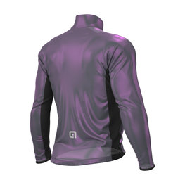 ALÉ Cycling windproof jacket - GUSCIO CLEVER - purple