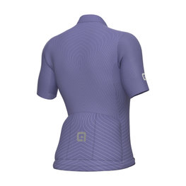 ALÉ Cycling short sleeve jersey - ZIG ZAG PR-S - purple