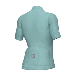ALÉ Cycling short sleeve jersey - ZIG ZAG PR-S - turquoise