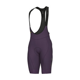 ALÉ Cycling bib shorts - MAGIC COLOUR PR-E - bordeaux