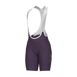 ALÉ Cycling bib shorts - MAGIC COLOUR PR-E - bordeaux