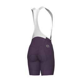 ALÉ Cycling bib shorts - MAGIC COLOUR PR-E - bordeaux