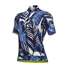 ALÉ Cycling short sleeve jersey - LEAF PR-S - blue
