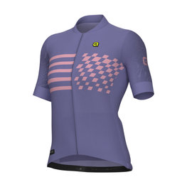 ALÉ Cycling short sleeve jersey - PLAY PR-E - purple