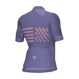 ALÉ Cycling short sleeve jersey - PLAY PR-E - purple