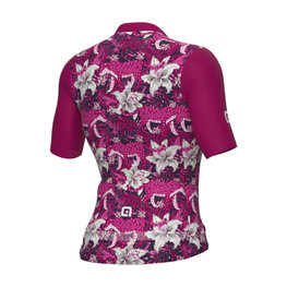 ALÉ Cycling short sleeve jersey - HIBISCUS PR-E - purple