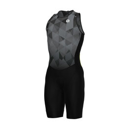 ALÉ Cycling skinsuit - KITE TRIATHLON - grey