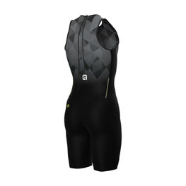 ALÉ Cycling skinsuit - KITE TRIATHLON - grey