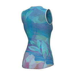 ALÉ Cycling tank top - WATERCOLOR INTIMO - blue