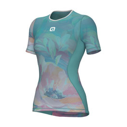 ALÉ Cycling short sleeve t-shirt - PAINT INTIMO - green
