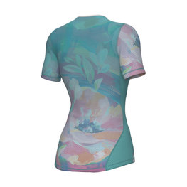 ALÉ Cycling short sleeve t-shirt - PAINT INTIMO - green