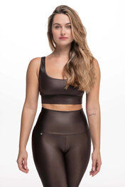 ATHLEEYA Bra - ALLURE SHINE - brown