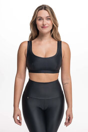 ATHLEEYA Bra - COMFORT MATTE - black