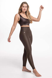 ATHLEEYA leggins - ESSENTIAL MATTE - brown