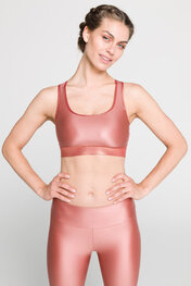 ATHLEEYA Bra - BURN IT SHINE - bronze