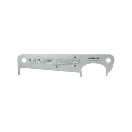 SRAM gauge - CHAIN SCALE - silver