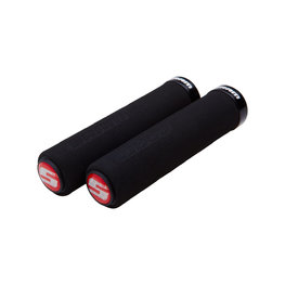 SRAM grips - LOCKING GRIPS 129 mm - black/red