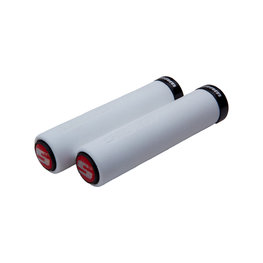SRAM grips - LOCKING GRIPS 129 mm - grey/red