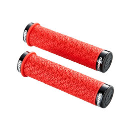 SRAM grips - DH SILICONE LOCKING  - red
