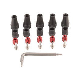 SRAM set of screws - DISC BRAKE HOSE FITTING KIT - black