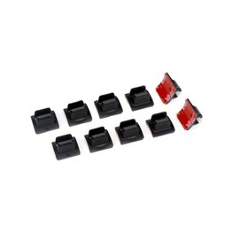 SRAM clamp - CABLE GUIDE CLIPS - black