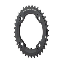 SRAM chainring - MTB 36T 104 S1 49 CHAINLINE AL5 2X10 NO PIN BLAST - black